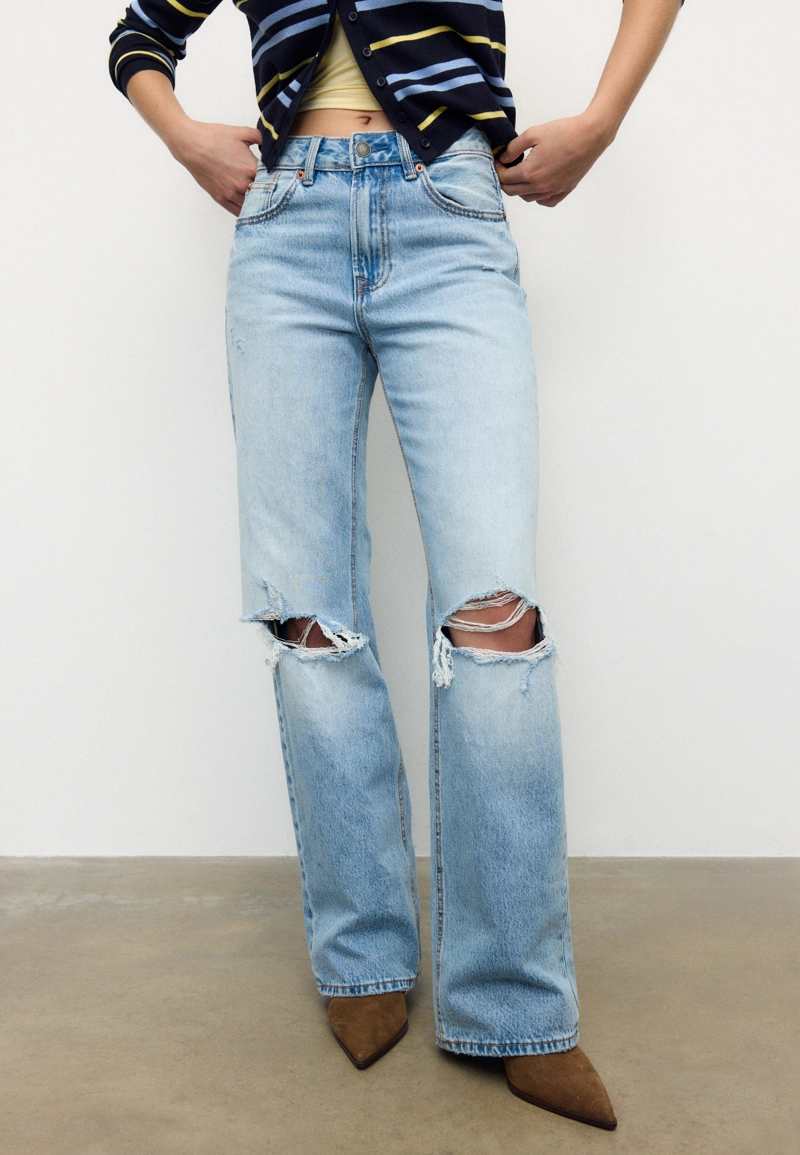 D92 Джинсы прямого кроя