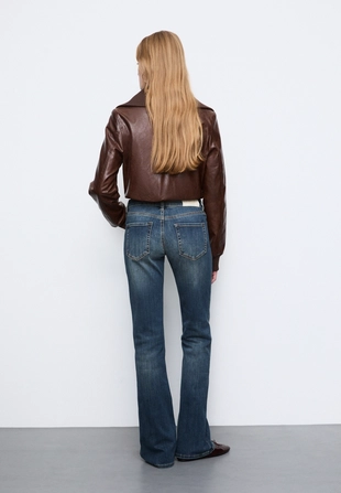 Джинсы D67 зауженные BOOTCUT- Заказать в России