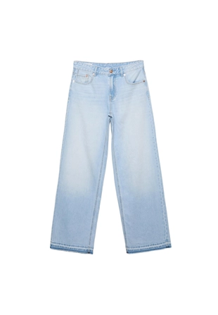 Джинсы D91 с низкой посадкой и широкими штанинами- Заказать в России