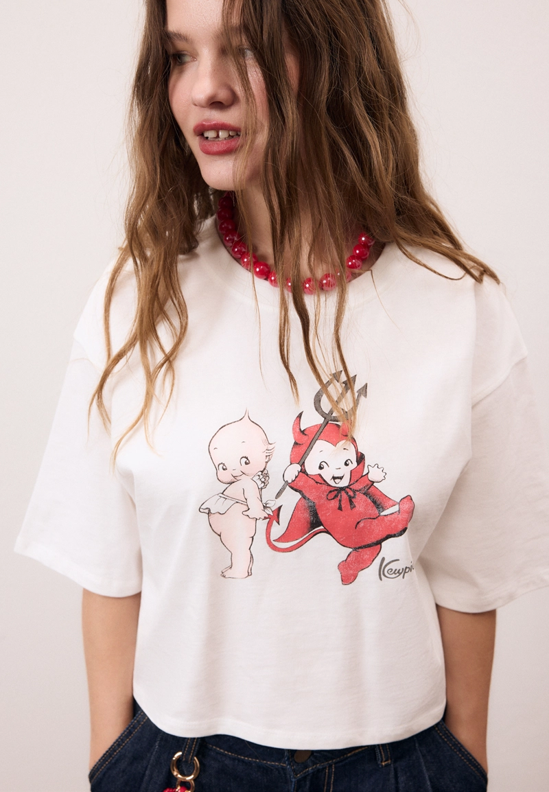 Футболка с короткими рукавами KEWPIE