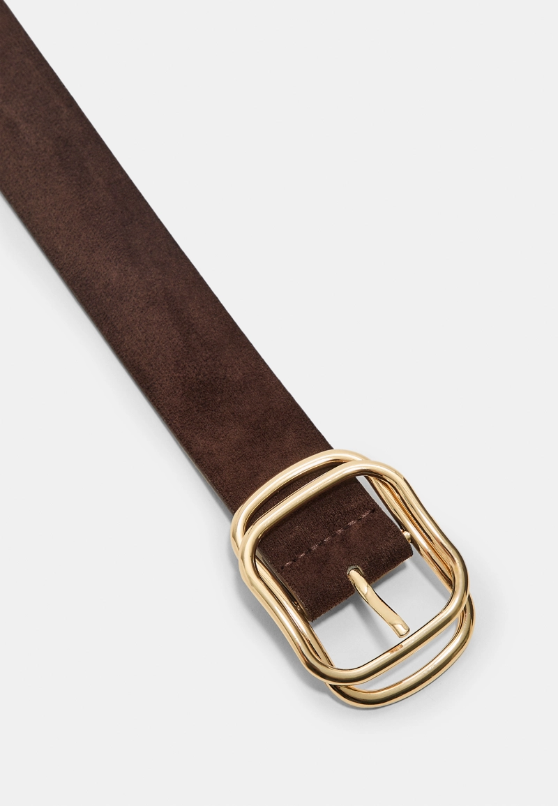 Ремень с накладной пряжкой