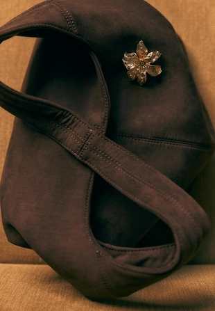 Сумка через плечо из искусственной замши- Заказать в России