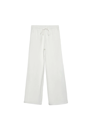 Льняные брюки на кулиске- Заказать в России