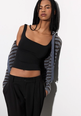 Майка с широкими бретелями- Заказать в России