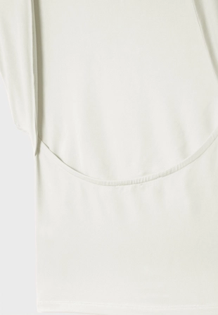 Футболка с открытой спиной- Заказать в России