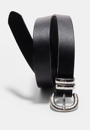 Базовый ремень с чеканной пряжкой- Заказать в России