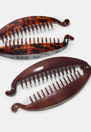 Набор из 2 заколок-бананов- Заказать в России