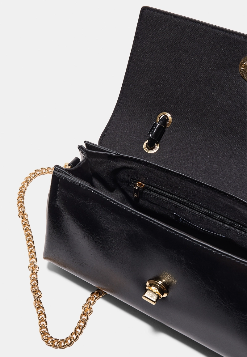 Городская сумка через плечо с двумя ручками