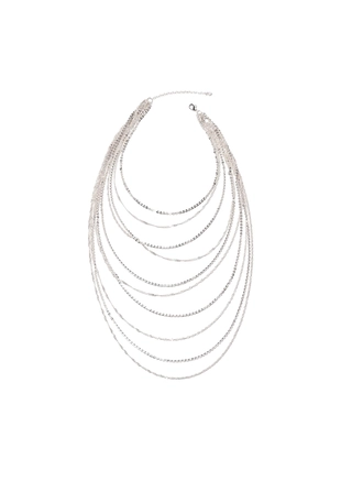 Длинное многорядное ожерелье- Заказать в России