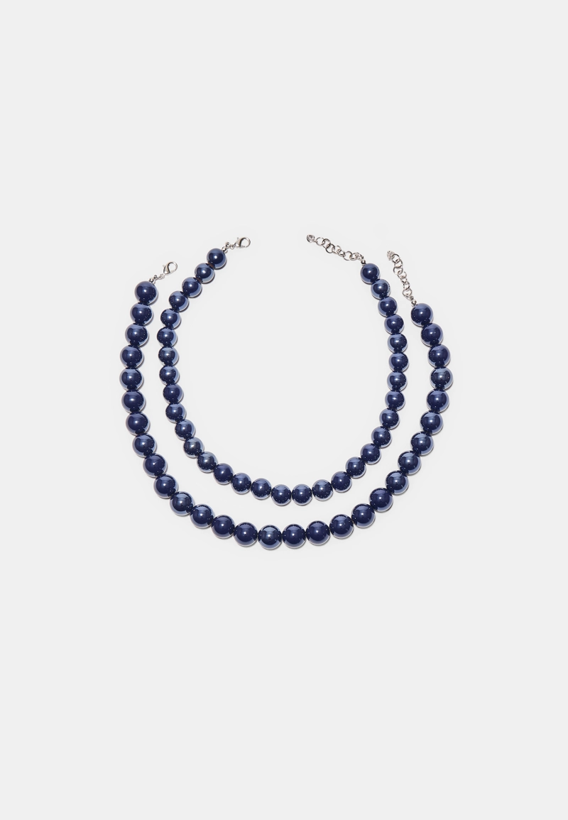 НАБОР ИЗ 2 ОЖЕРЕЛИЙ С БУСИНАМИ