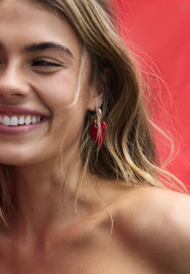 Серьги-цветы