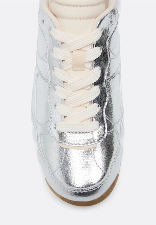 Кроссовки с металлическим блеском- Заказать в России