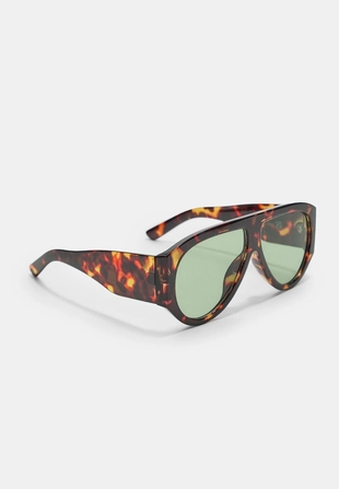 Солнцезащитные очки в стиле ретро под черепаху- Заказать в России