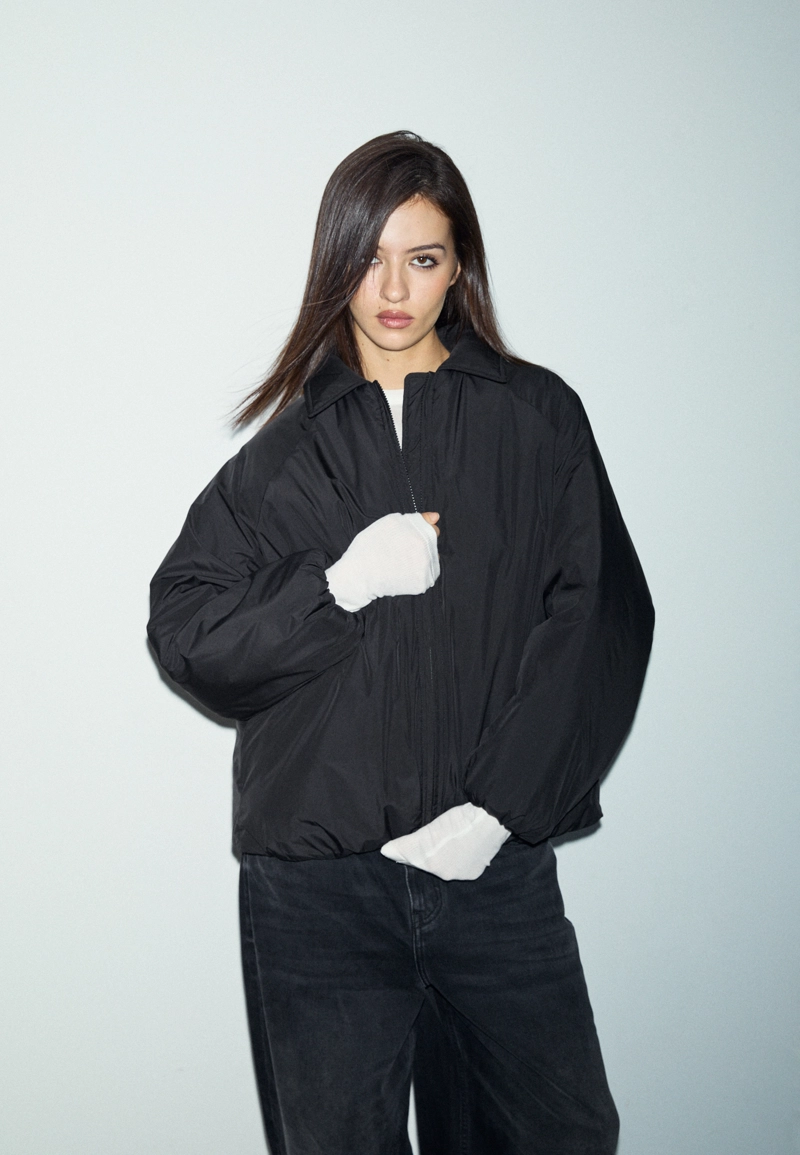 Стеганая куртка стандартного кроя