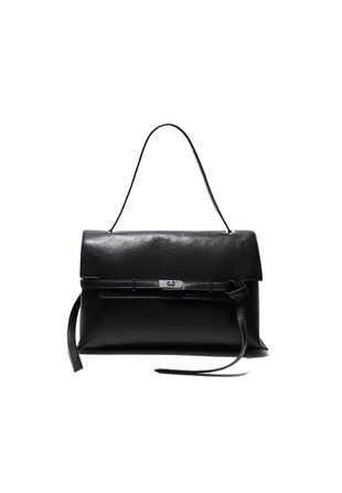 Женская сумка на плечо с металлической застежкой- Заказать в России