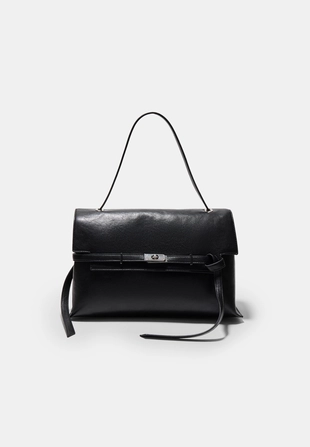 Женская сумка на плечо с металлической застежкой- Заказать в России