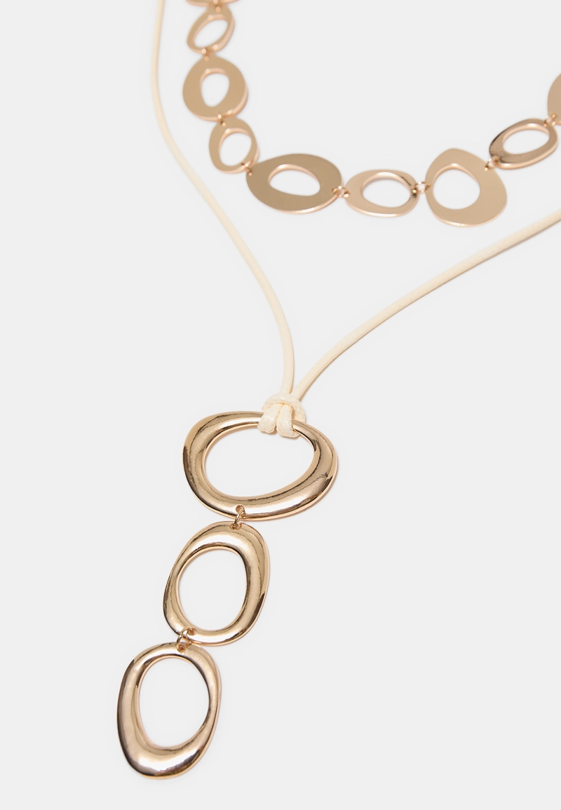 Набор из 2 круглых колье