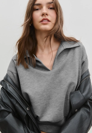 Толстовка из мягкой ткани- Заказать в России