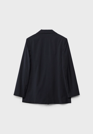 Пиджак свободного кроя в полоску- Заказать в России