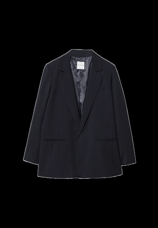 Пиджак свободного кроя в полоску- Заказать в России