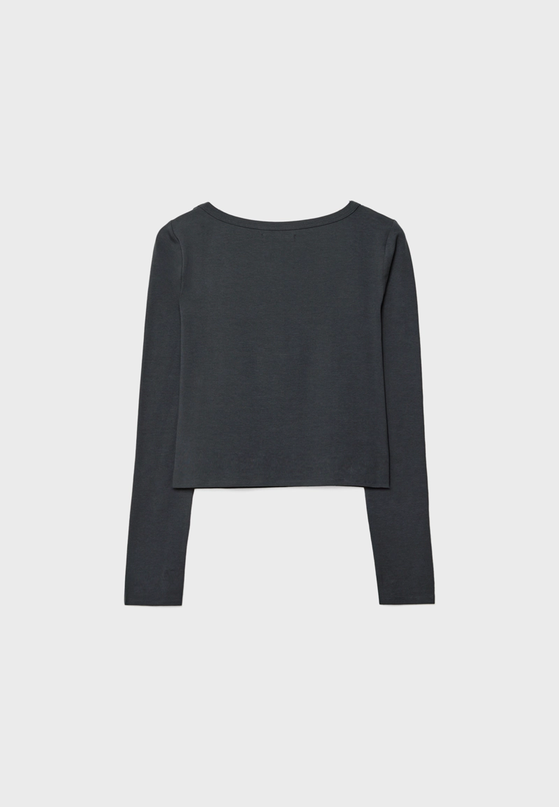 Базовая футболка с длинными рукавами