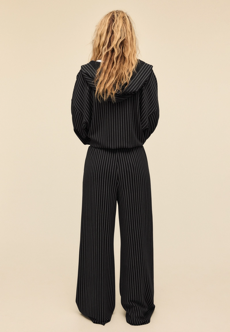 Брюки-джоггеры палаццо, мягкие на ощупь