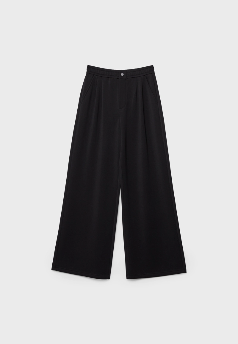 Мягкие брюки с защипами