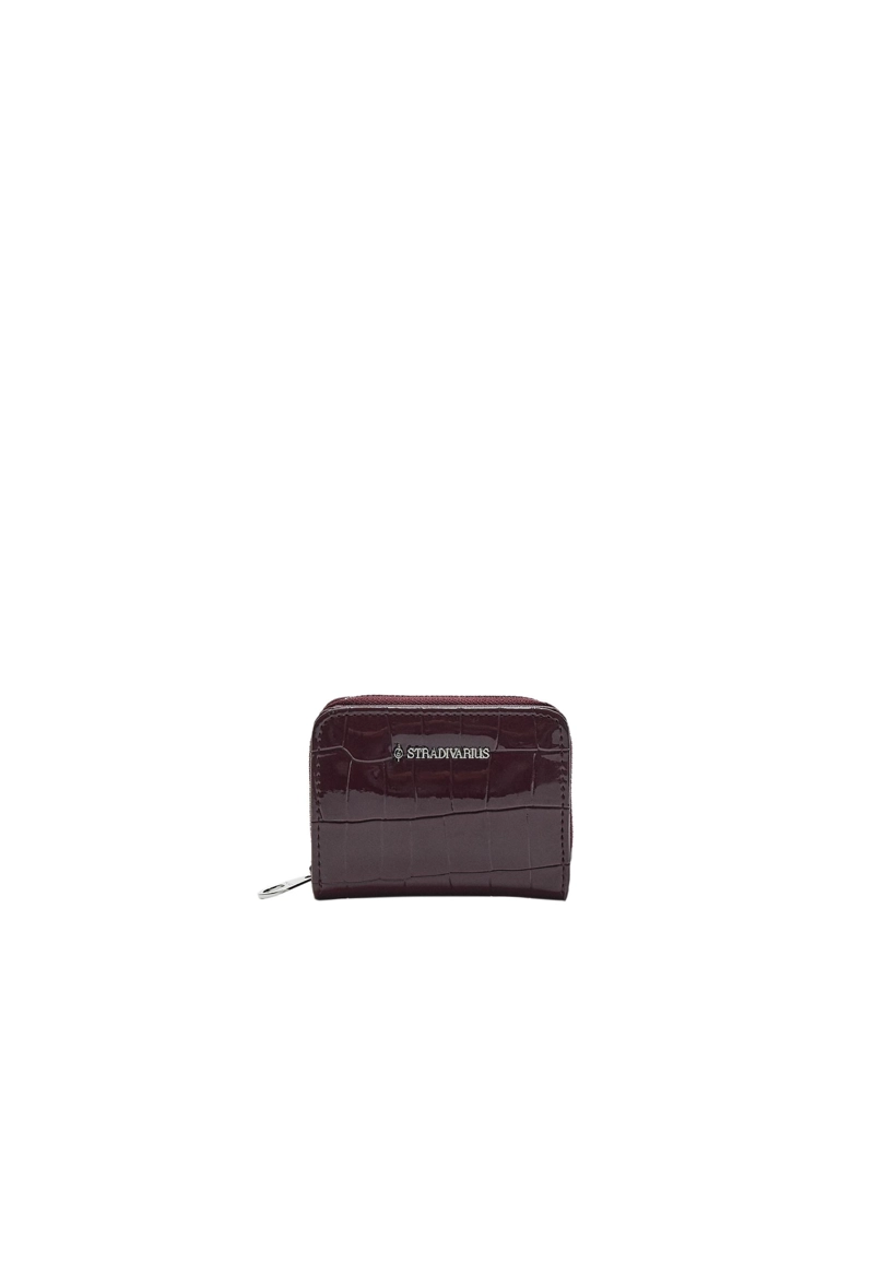 Кошелек на молнии с тиснением под кокос