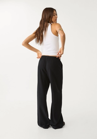 Прямые брюки под льняную ткань- Заказать в России