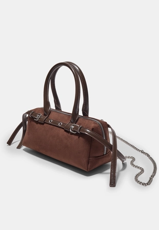 Удлиненная сумка с ремнем- Заказать в России