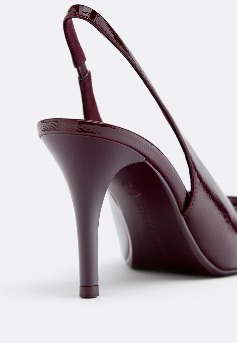 Туфли на каблуке с бантом