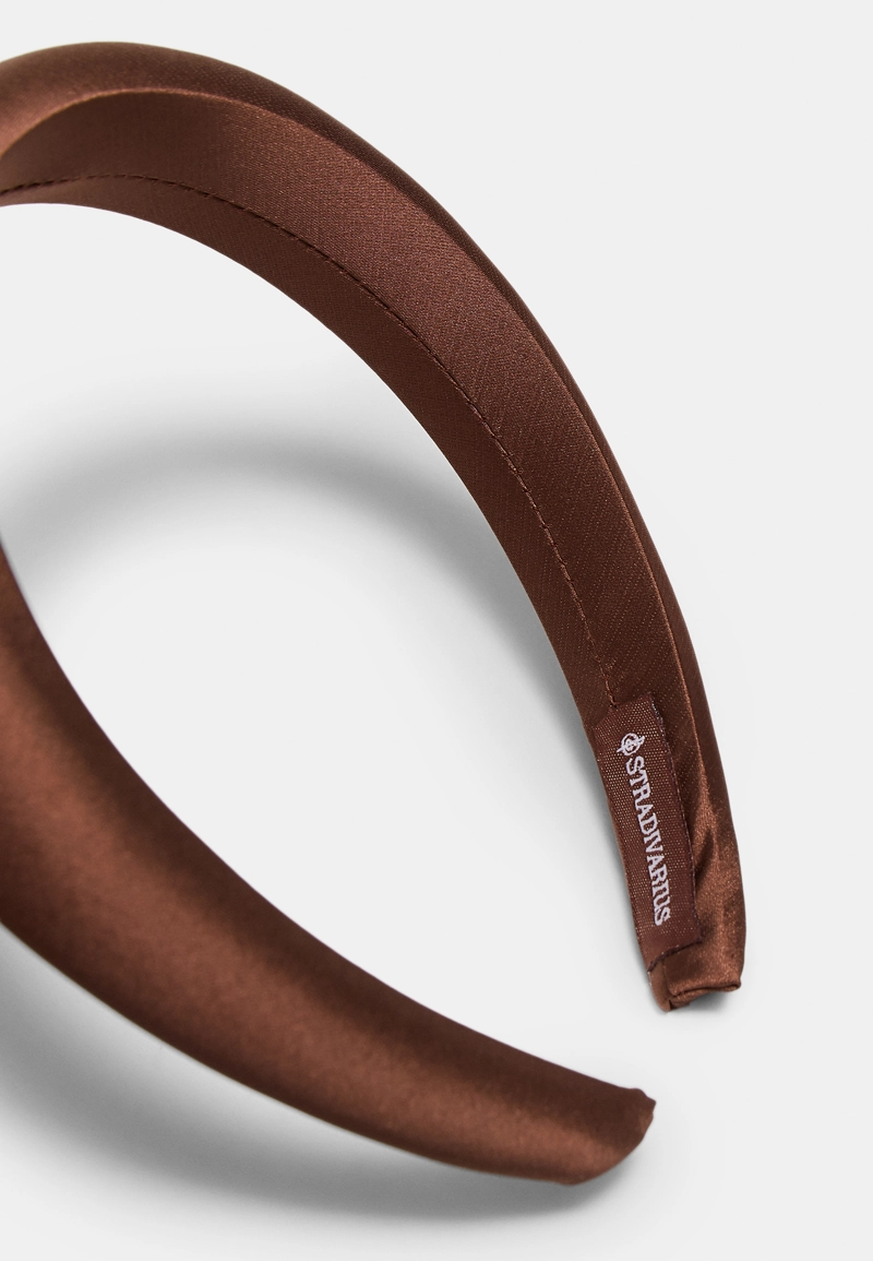 Жесткий атласный ободок