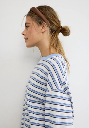 Жесткий атласный ободок- Заказать в России