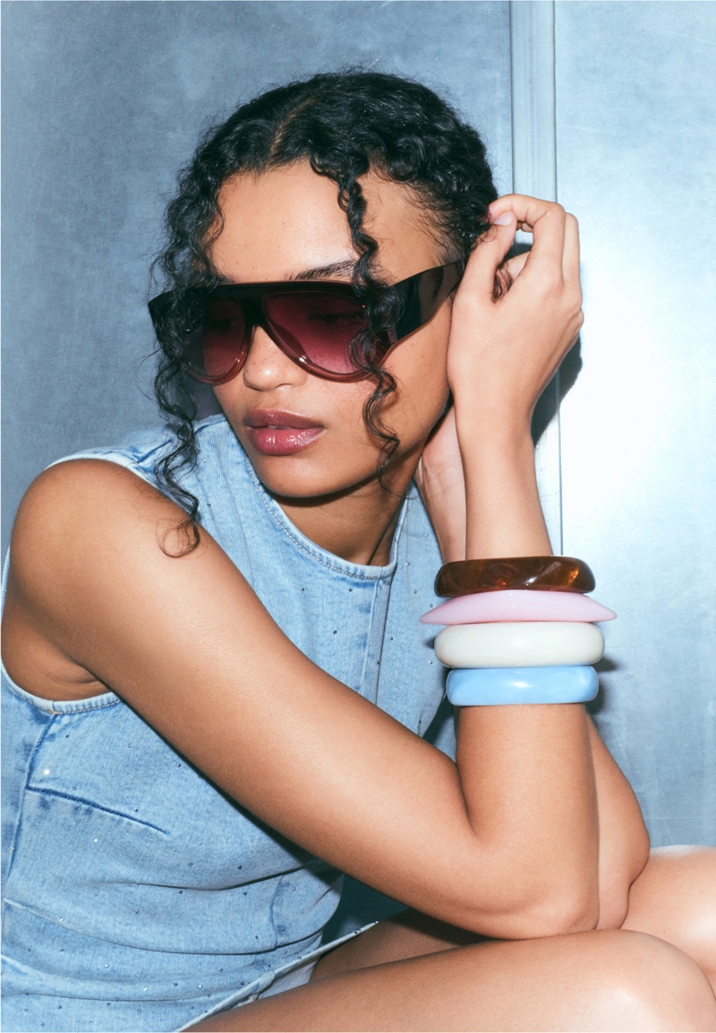 Набор из 3 комбинированных браслетов