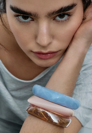 Набор из 3 комбинированных браслетов- Заказать в России