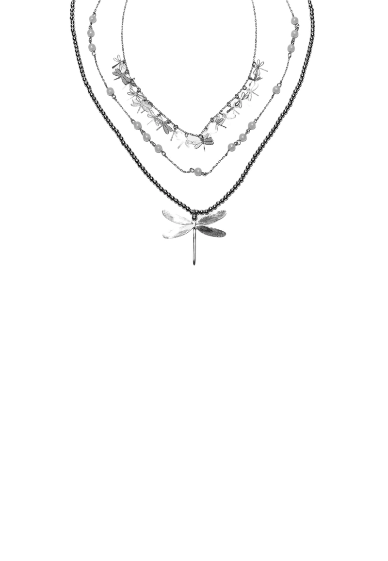 Набор из 3 колье «Стрекоза»