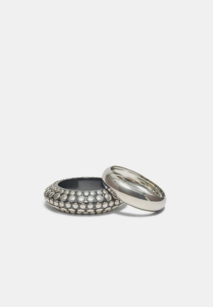 Набор из 2 комбинированных браслетов- Заказать в России