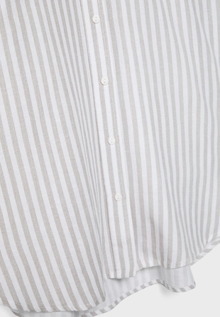 Рубашка под льняной эффект- Заказать в России