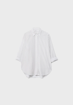 Рубашка под льняной эффект- Заказать в России