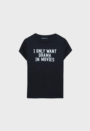 Облегающая футболка с текстом- Заказать в России