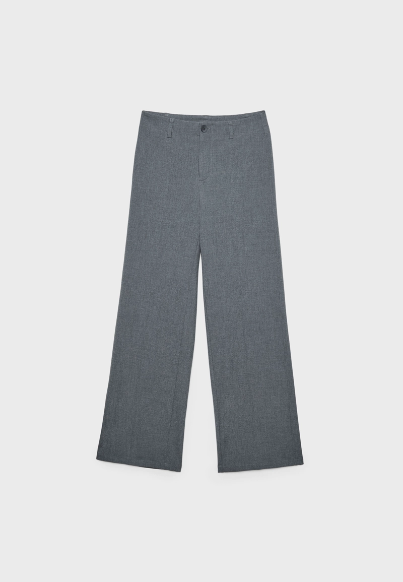 Зауженные прямые брюки