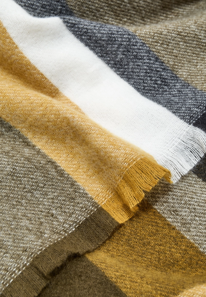 Клетчатый шарф