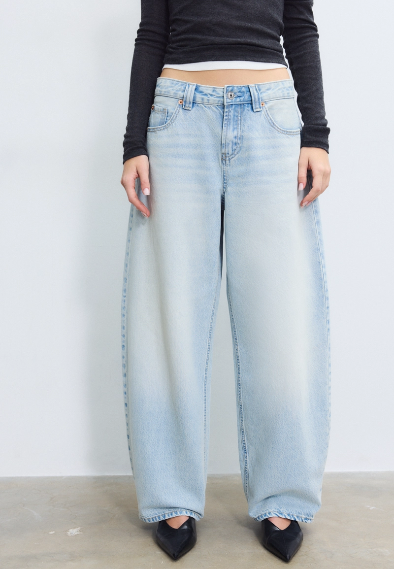 Джинсы barrel fit