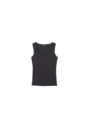 Майка из полиамида с широкими бретелями- Заказать в России