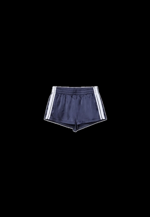 Мини-шорты с глянцевым блеском- Заказать в России