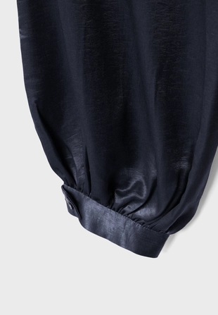 Атласные брюки-баллоны- Заказать в России