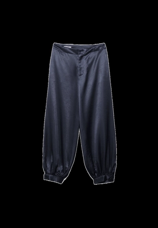 Атласные брюки-баллоны- Заказать в России