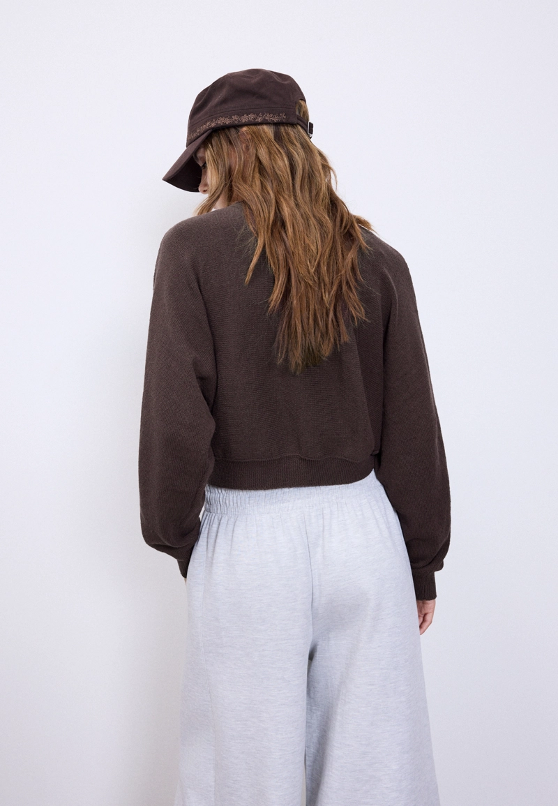 Кардиган с рукавами «летучая мышь»