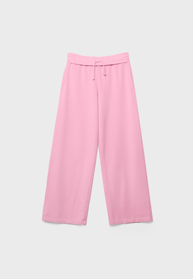 Брюки-джоггеры прямого кроя с эффектом потертости