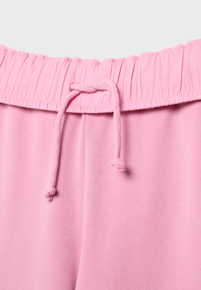 Брюки-джоггеры прямого кроя с эффектом потертости